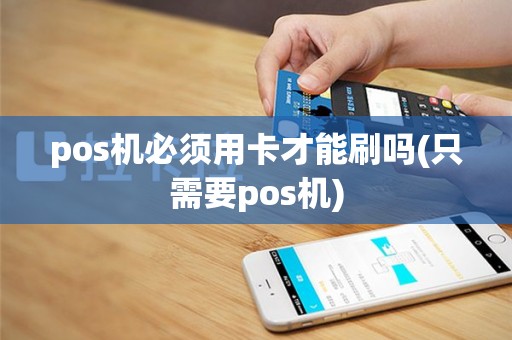 pos机必须用卡才能刷吗(只需要pos机)