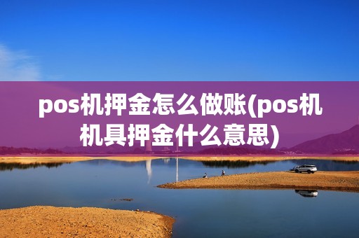 pos机押金怎么做账(pos机机具押金什么意思)