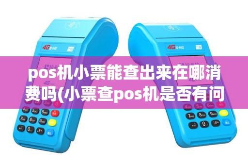 pos机小票能查出来在哪消费吗(小票查pos机是否有问题)