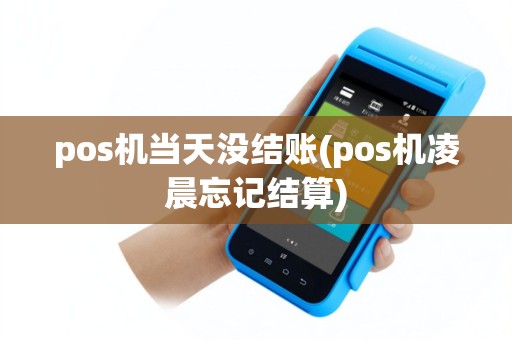 pos机当天没结账(pos机凌晨忘记结算)
