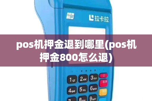 pos机押金退到哪里(pos机押金800怎么退)
