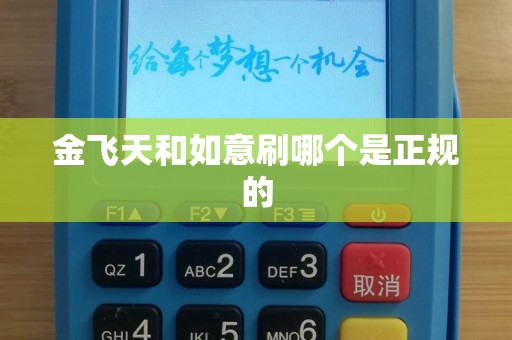 金飞天和如意刷哪个是正规的