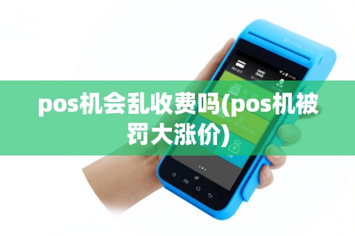 pos机会乱收费吗(pos机被罚大涨价)