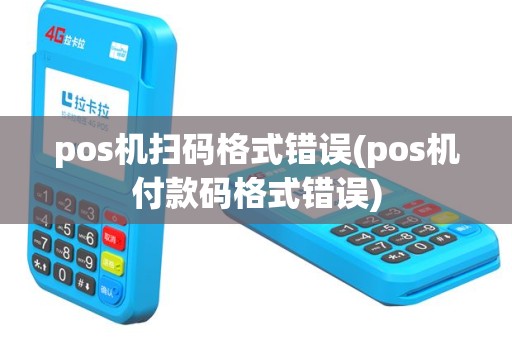 pos机扫码格式错误(pos机付款码格式错误)