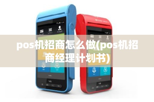 pos机招商怎么做(pos机招商经理计划书)
