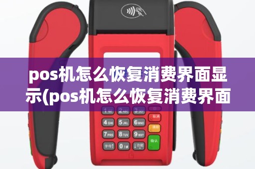 pos机怎么恢复消费界面显示(pos机怎么恢复消费界面) pos机怎么恢复消费界面显示(pos机怎么恢复消费界面)