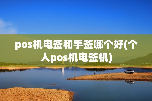 pos机电签和手签哪个好(个人pos机电签机)