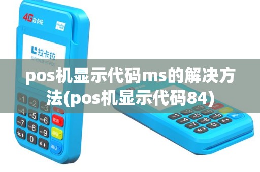 pos机显示代码ms的解决方法(pos机显示代码84)