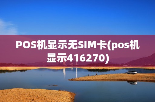 POS机显示无SIM卡(pos机显示416270)