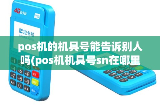 pos机的机具号能告诉别人吗(pos机机具号sn在哪里)