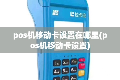 pos机移动卡设置在哪里(pos机移动卡设置)