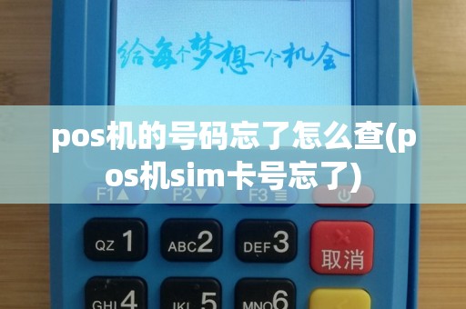 pos机的号码忘了怎么查(pos机sim卡号忘了)