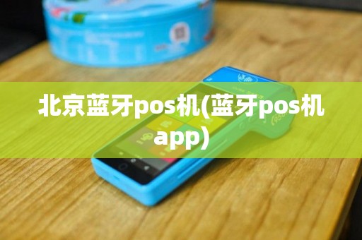 北京蓝牙pos机(蓝牙pos机app)
