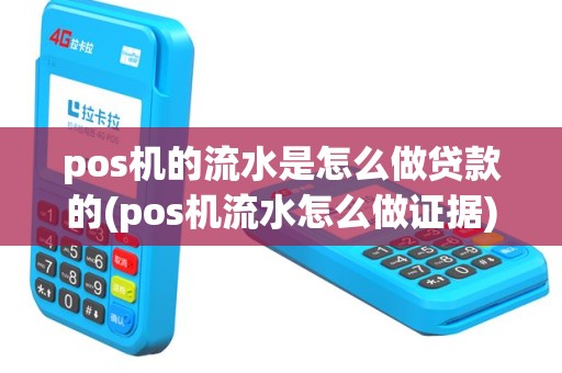 pos机的流水是怎么做贷款的(pos机流水怎么做证据)