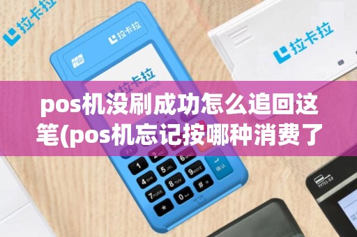 pos机没刷成功怎么追回这笔(pos机忘记按哪种消费了)