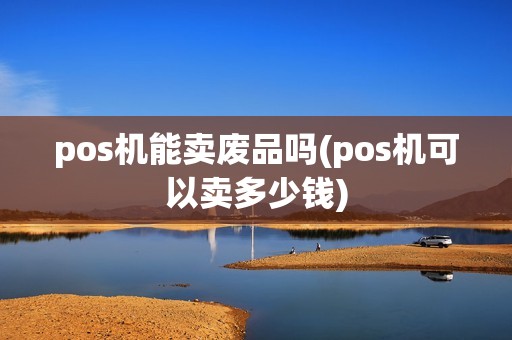 pos机能卖废品吗(pos机可以卖多少钱)