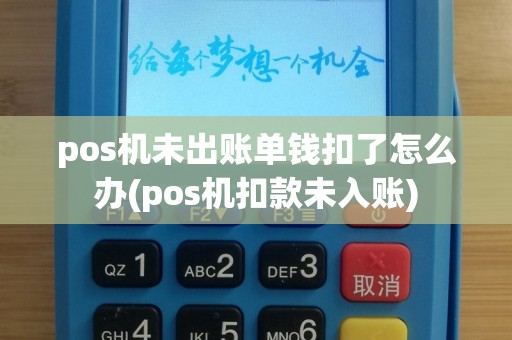pos机未出账单钱扣了怎么办(pos机扣款未入账)