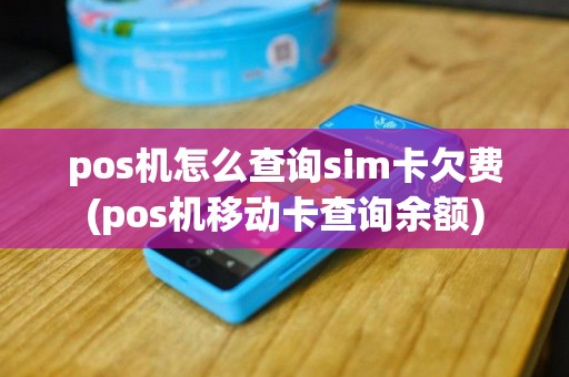 pos机怎么查询sim卡欠费(pos机移动卡查询余额)
