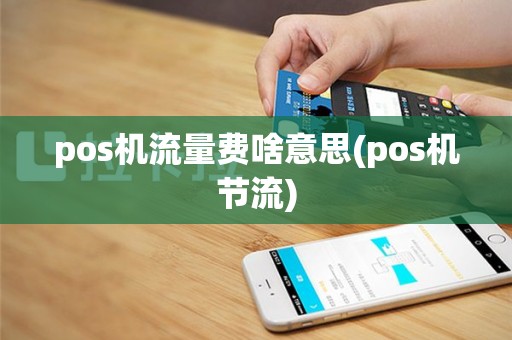 pos机流量费啥意思(pos机节流)