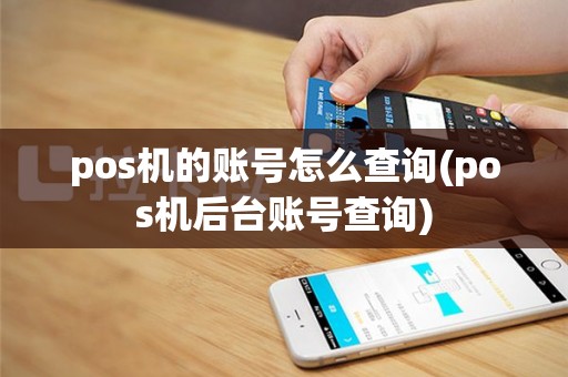 pos机的账号怎么查询(pos机后台账号查询)