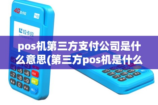 pos机第三方支付公司是什么意思(第三方pos机是什么意思)