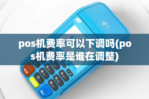 pos机费率可以下调吗(pos机费率是谁在调整)
