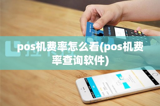 pos机费率怎么看(pos机费率查询软件)