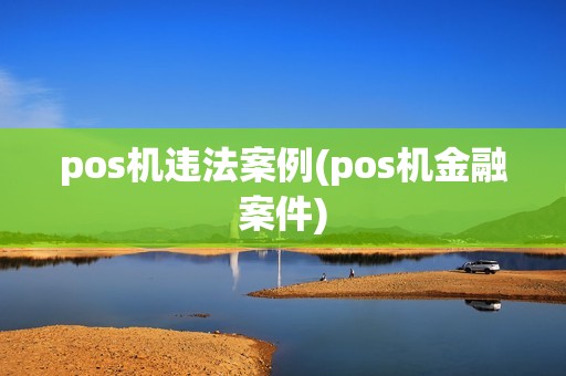 pos机违法案例(pos机金融案件)