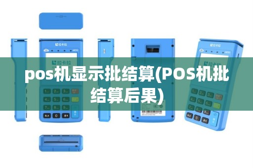 pos机显示批结算(POS机批结算后果)