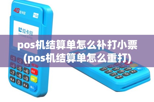 pos机结算单怎么补打小票(pos机结算单怎么重打)