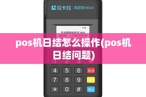 pos机日结怎么操作(pos机日结问题)