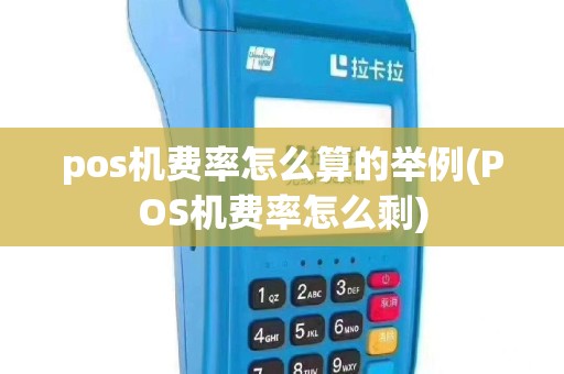 pos机费率怎么算的举例(POS机费率怎么剩)
