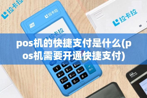 pos机的快捷支付是什么(pos机需要开通快捷支付)