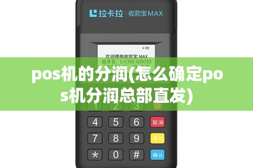 pos机的分润(怎么确定pos机分润总部直发)