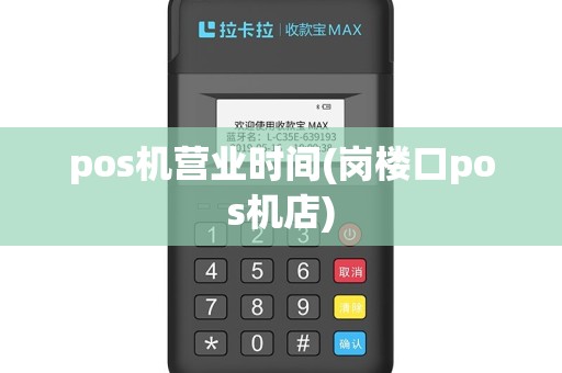 pos机营业时间(岗楼口pos机店)