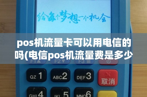 pos机流量卡可以用电信的吗(电信pos机流量费是多少)