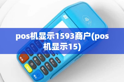 pos机显示1593商户(pos机显示15)