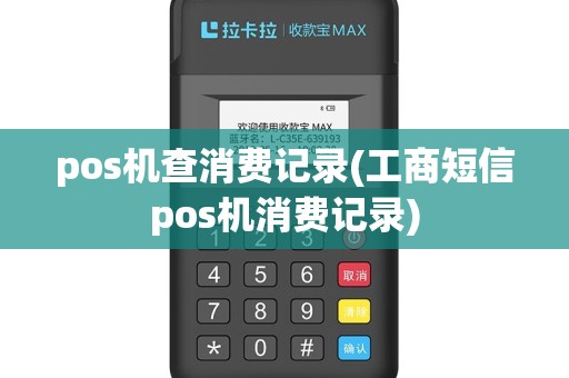 pos机查消费记录(工商短信pos机消费记录)