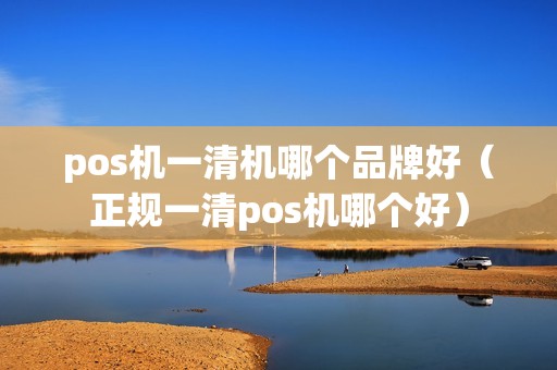 pos机一清机哪个品牌好（正规一清pos机哪个好）