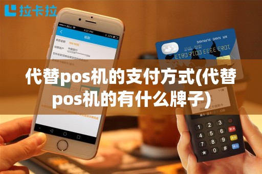 代替pos机的支付方式(代替pos机的有什么牌子)