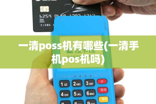 一清poss机有哪些(一清手机pos机吗)