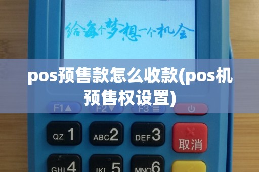 pos预售款怎么收款(pos机预售权设置)