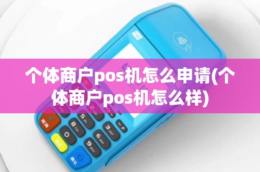个体商户pos机怎么申请(个体商户pos机怎么样)