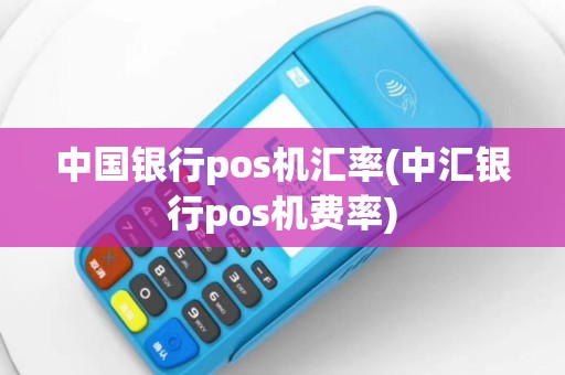 中国银行pos机汇率(中汇银行pos机费率)