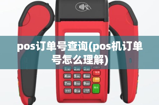 pos订单号查询(pos机订单号怎么理解)