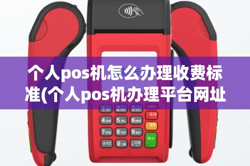 个人pos机怎么办理收费标准(个人pos机办理平台网址)
