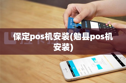 保定pos机安装(勉县pos机安装)