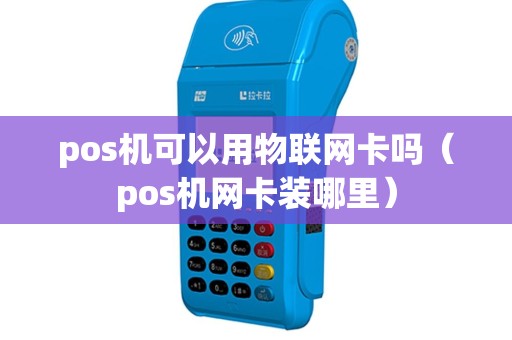 pos机可以用物联网卡吗（pos机网卡装哪里）