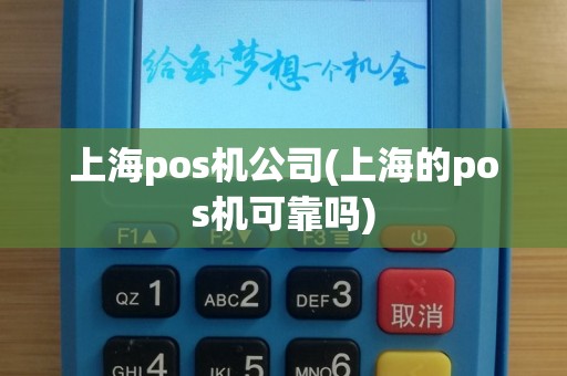 上海pos机公司(上海的pos机可靠吗)