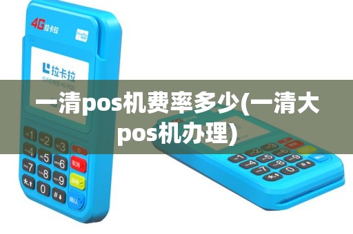 一清pos机费率多少(一清大pos机办理)